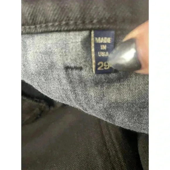 NEw Ramy Brook Christy low rise Shorts Black Denim Distressed Size 29 - Picture 11 of 13